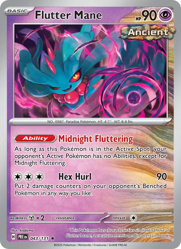 Flutter Mane, 043/131
