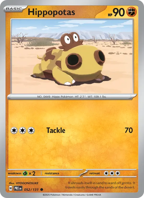 Hippopotas, 052/131