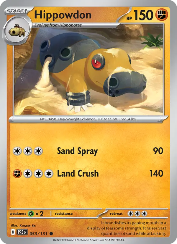 Hippowdon, 053/131