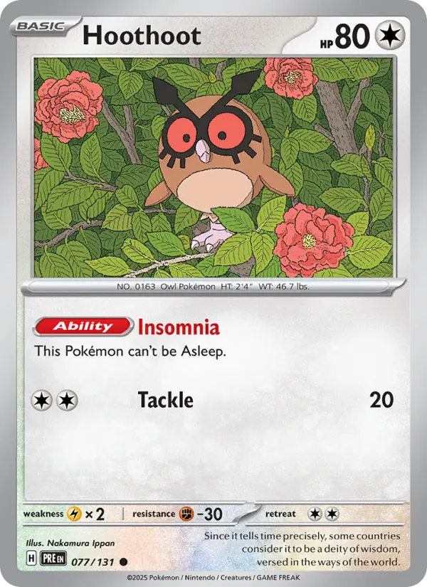 Hoothoot, 077/131
