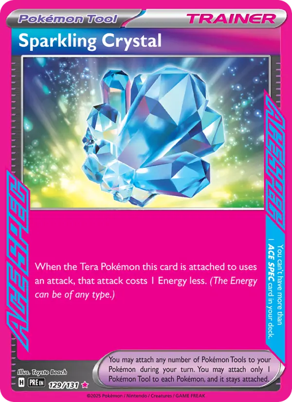 Sparkling Crystal, 129/131