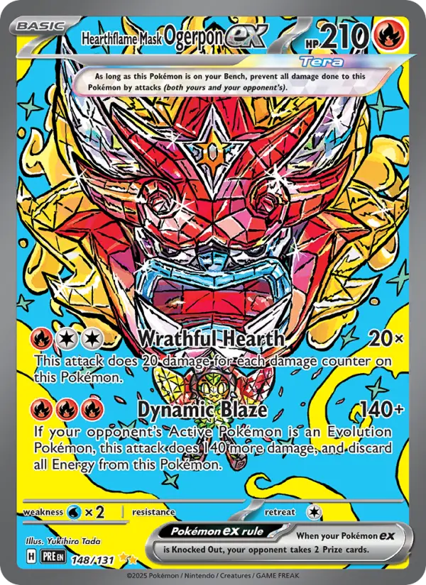 Hearthflame Mask Ogerpon ex, 148/131