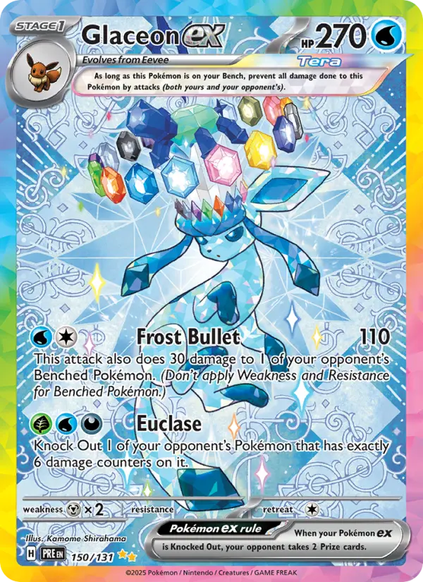 Glaceon ex, 150/131