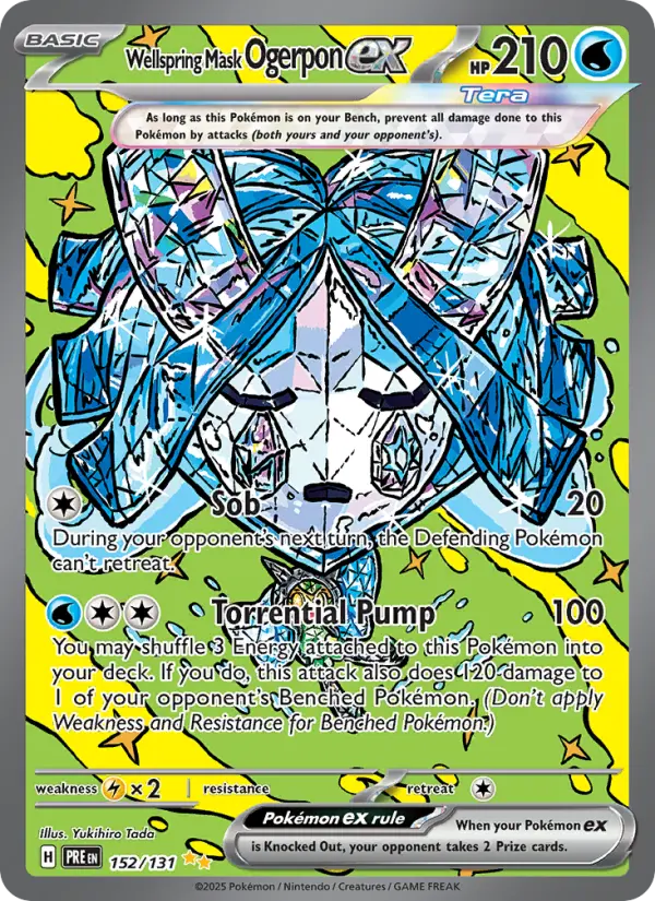 Wellspring Mask Ogerpon ex, 152/131