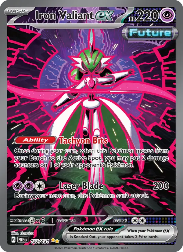 Iron Valiant ex, 157/131