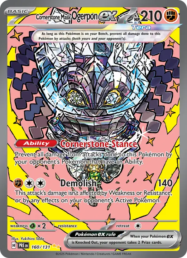 Cornerstone Mask Ogerpon ex, 160/131