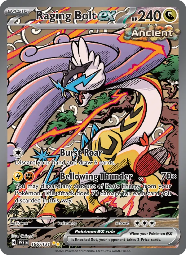 Raging Bolt ex, 166/131