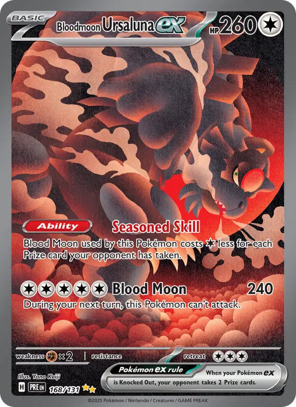 Bloodmoon Ursaluna ex, 168/131
