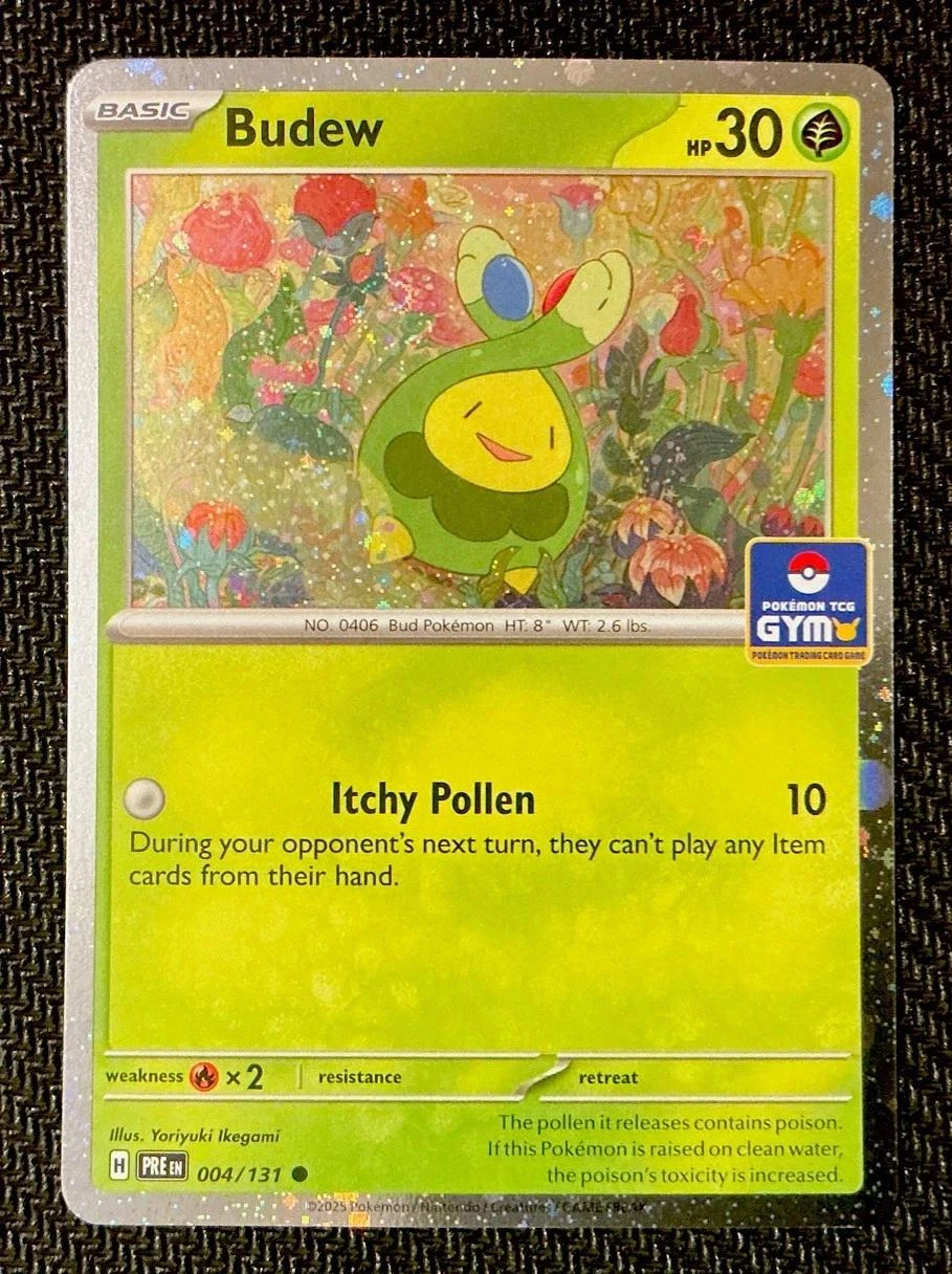Budew (Pokémon TCG Gym Stamp), 004/131