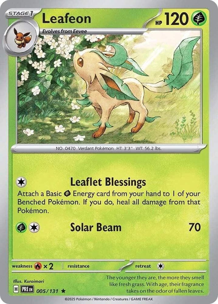 Leafeon (Costco Cosmos Holo), 005/131