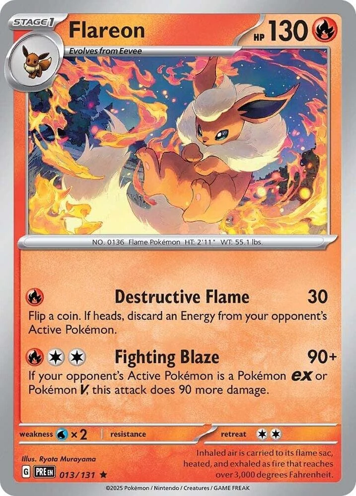 Flareon (Costco Cosmos Holo), 013/131