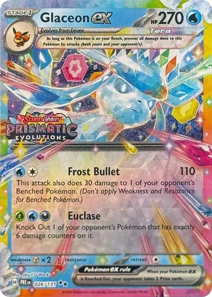 Glaceon ex (Surprise Box Stamp), 026/131