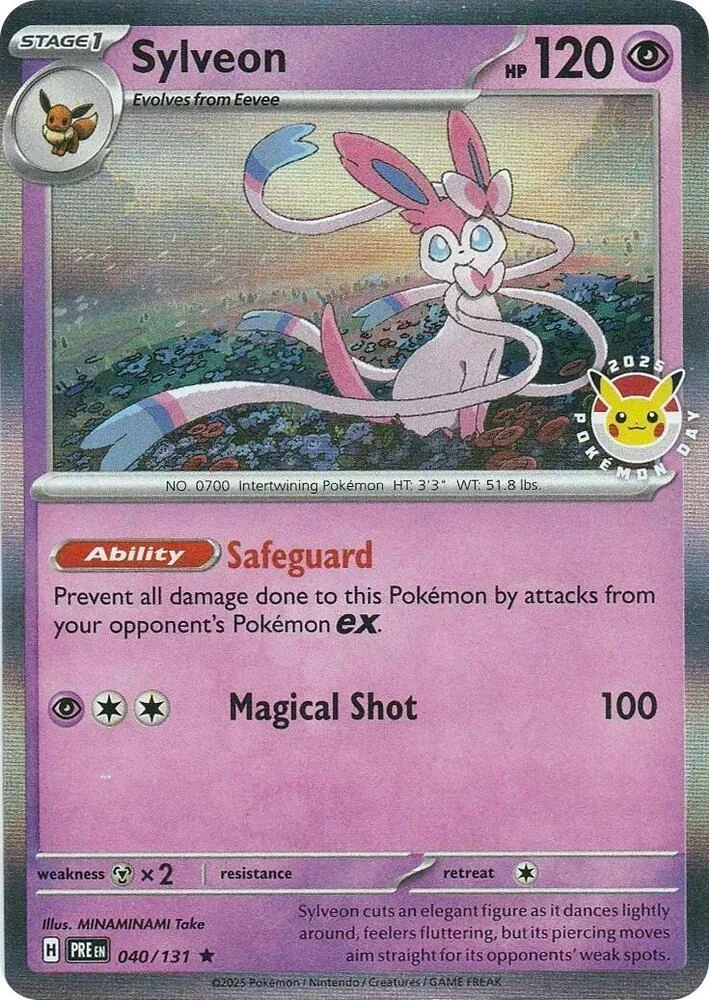Sylveon (Pokémon Day 2025 Stamp), 040/131