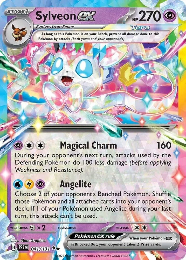 Sylveon ex (Surprise Box Stamp), 041/131