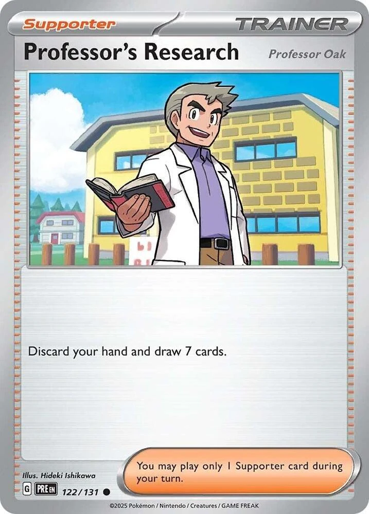 Professor's Research—Professor Oak (Professor Program), 122/131