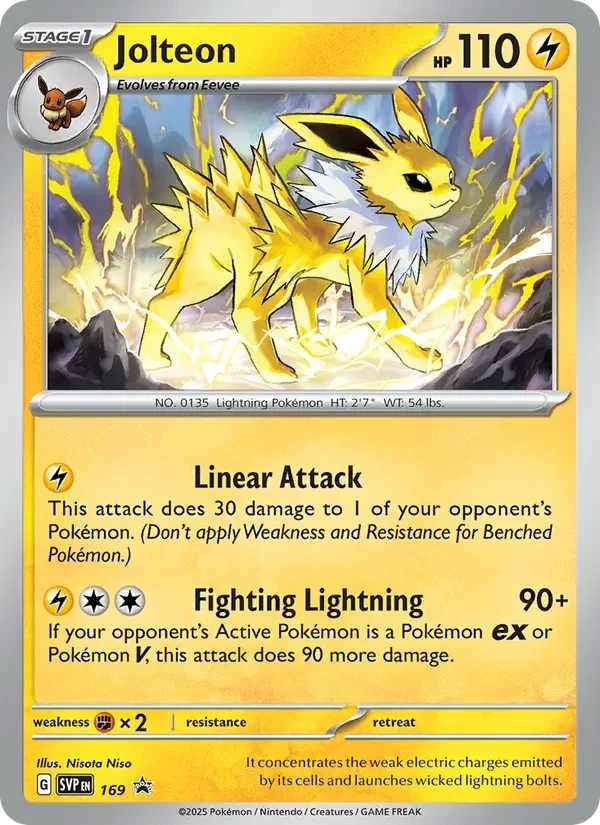 Jolteon, SVP169