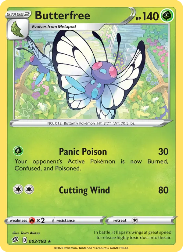 Butterfree, 003/192