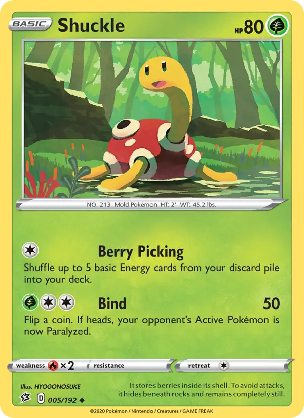 Shuckle, 005/192