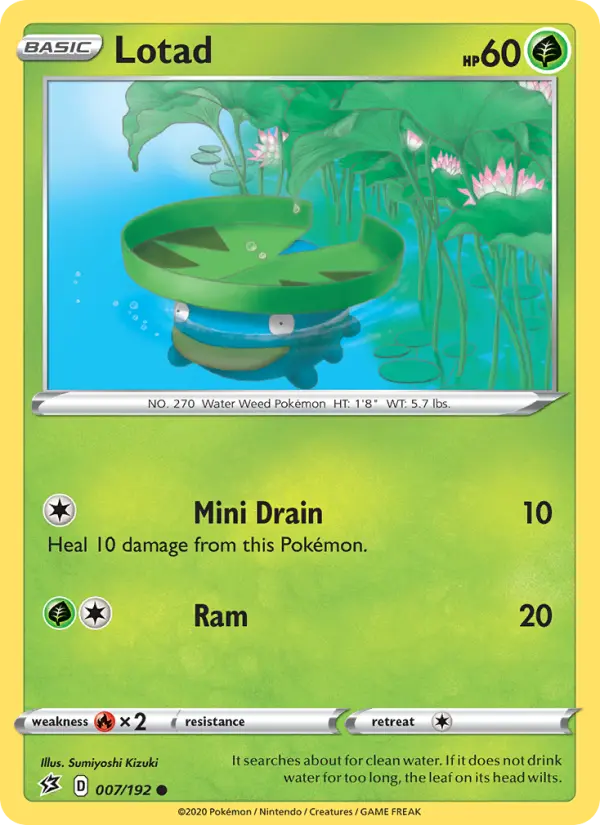 Lotad, 007/192