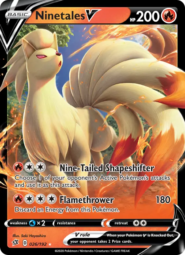 Ninetales V, 026/192