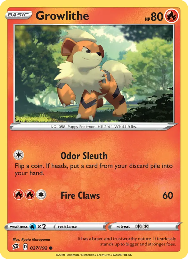 Growlithe, 027/192
