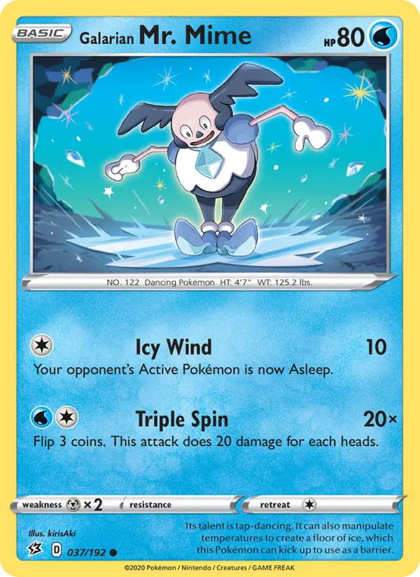 Galarian Mr. Mime, 037/192