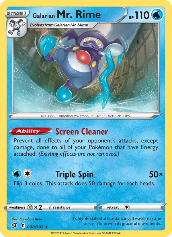 Galarian Mr. Rime, 038/192