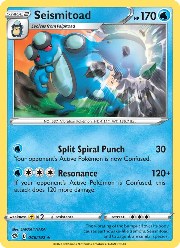Seismitoad, 046/192
