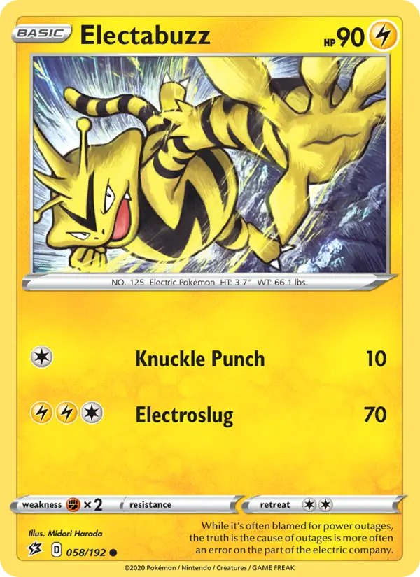 Electabuzz, 058/192