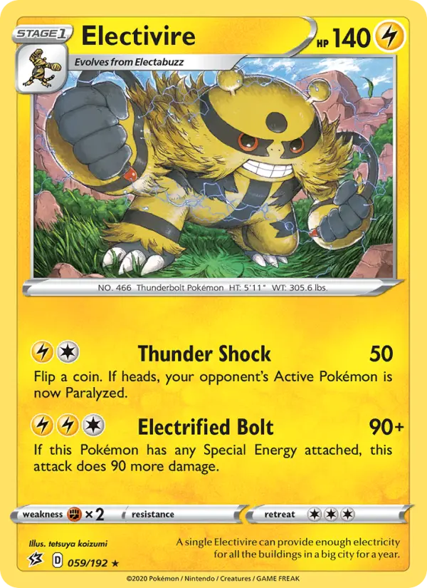 Electivire, 059/192