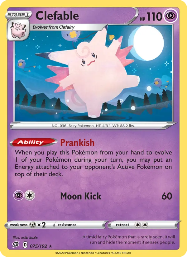 Clefable, 075/192