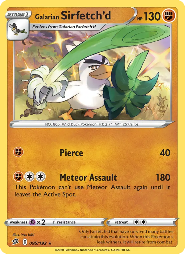 Galarian Sirfetch'd, 095/192