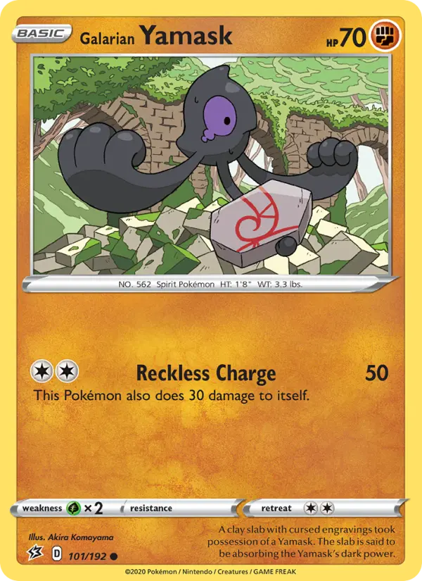 Galarian Yamask, 101/192