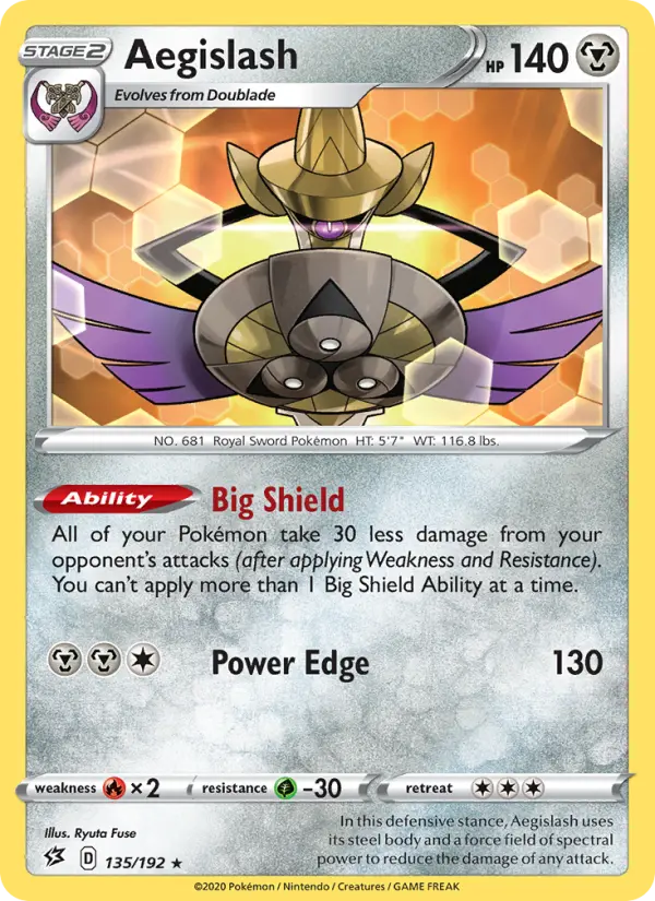 Aegislash, 135/192