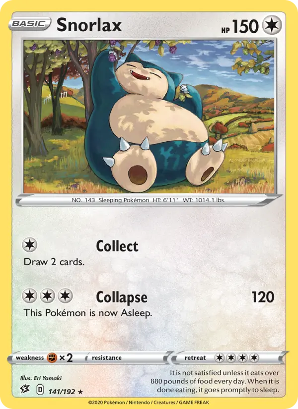 Snorlax, 141/192