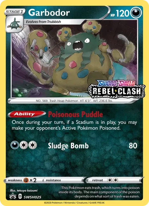 Garbodor, SWSH025