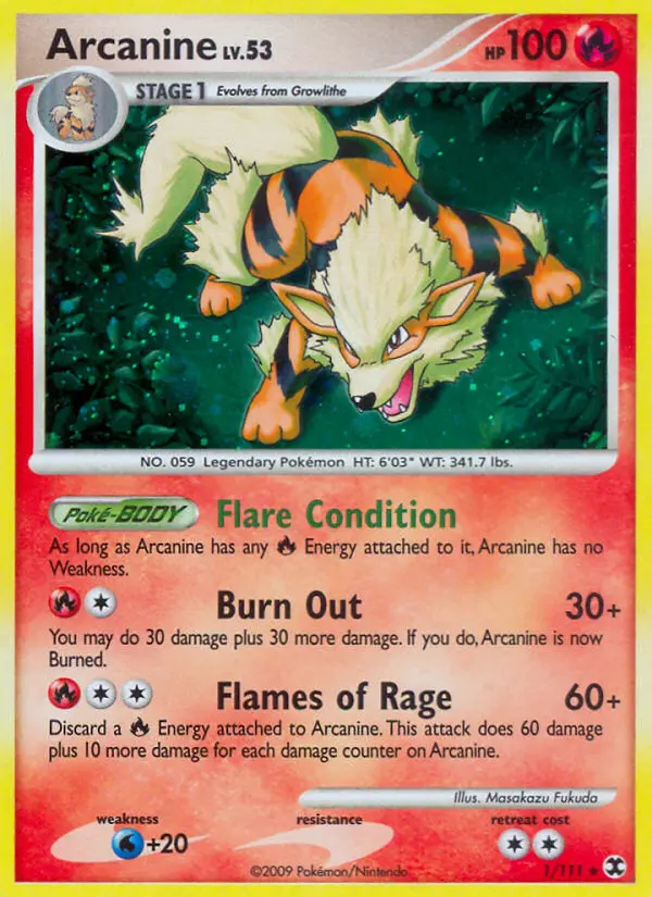 Arcanine, 1/111