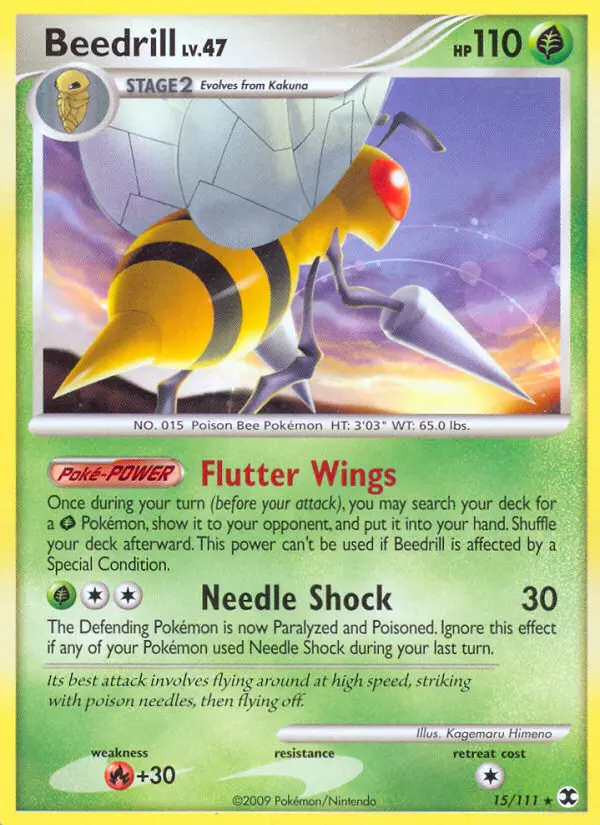 Beedrill, 15/111