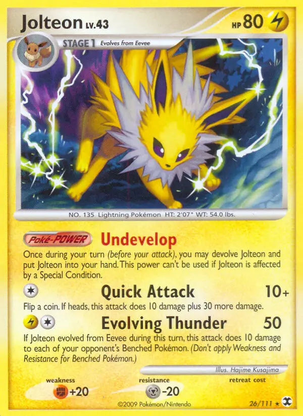 Jolteon, 26/111
