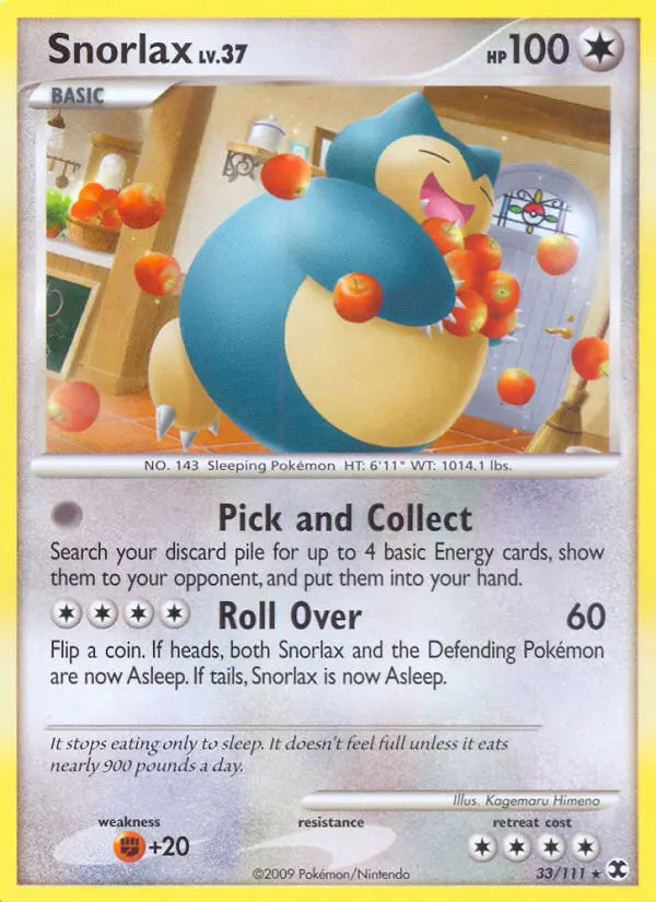 Snorlax, 33/111