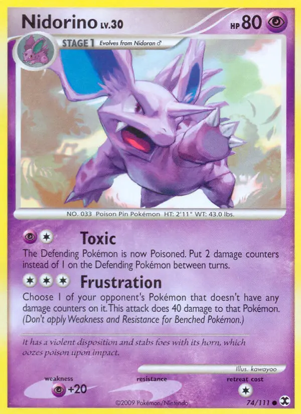 Nidorino, 74/111