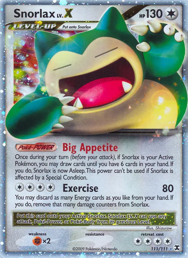 Snorlax, 111/111