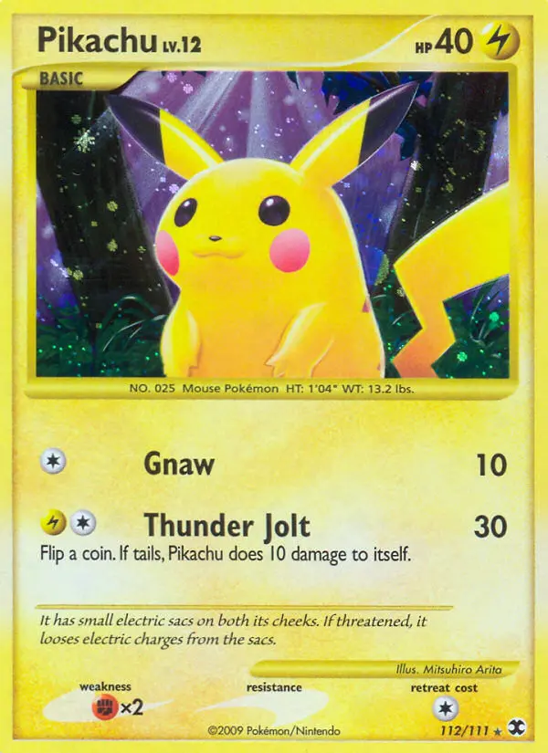 Pikachu, 112/111