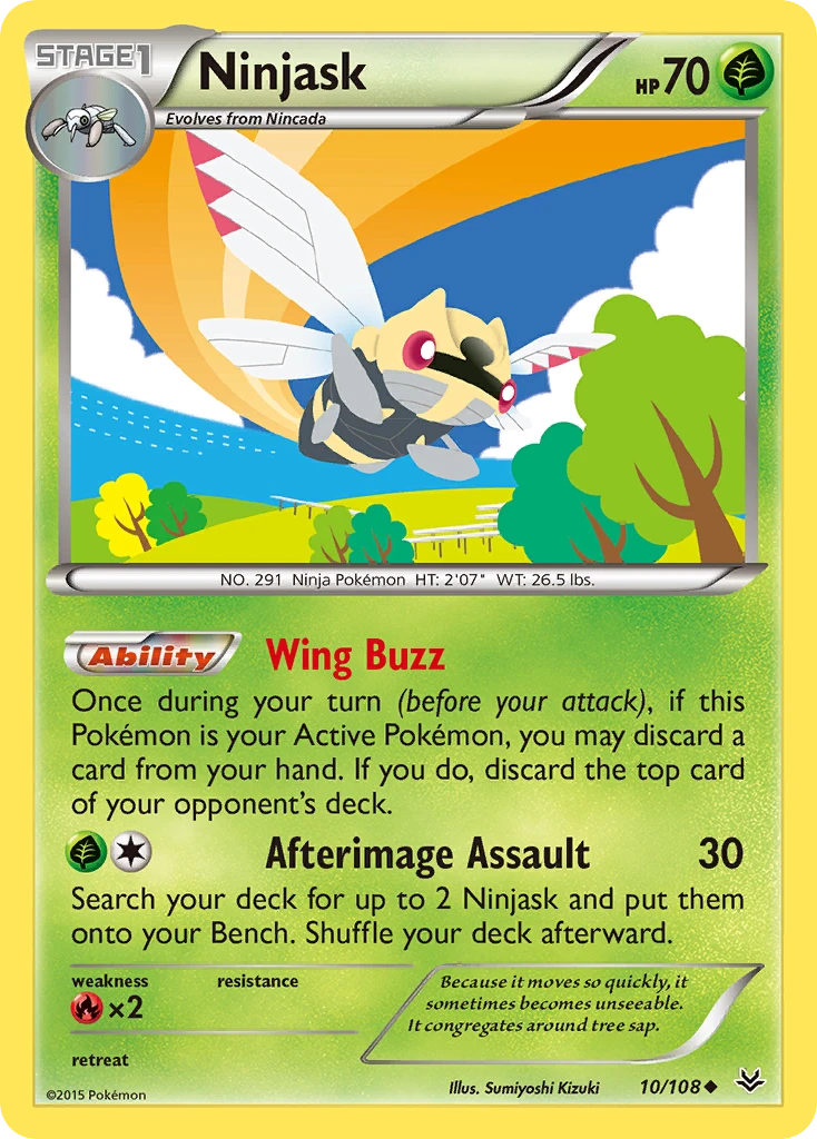 Ninjask, 010/108
