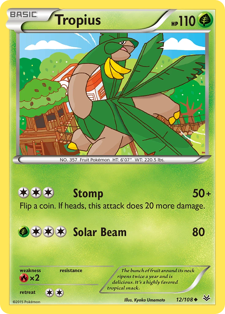 Tropius, 012/108