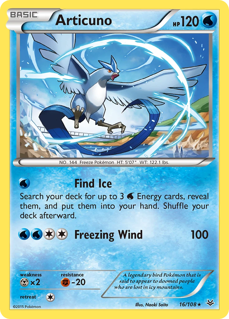Articuno, 016/108