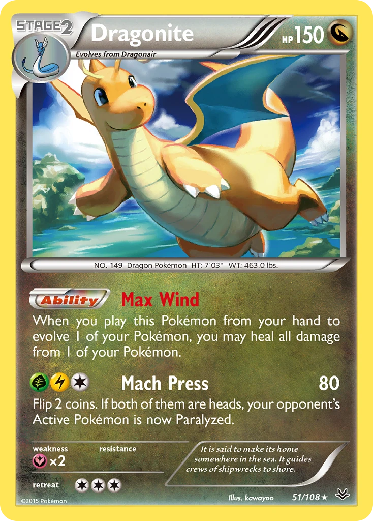 Dragonite, 051/108