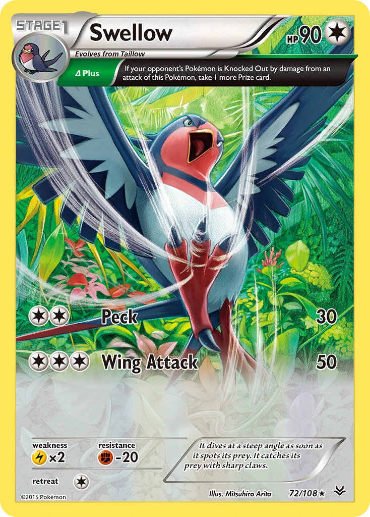 Swellow, 072/108