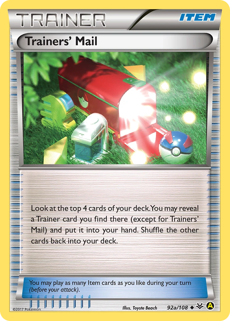 Trainers' Mail, 92a/108