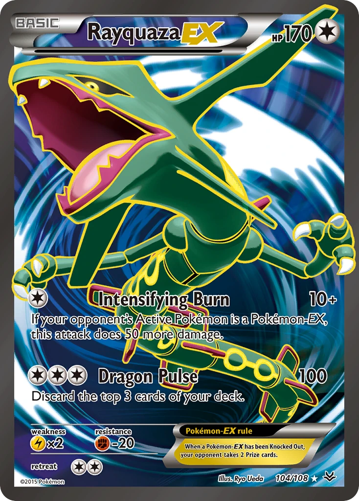Rayquaza-EX, 104/108